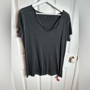 Zadig & Voltaire Charcoal V-Neck Tee